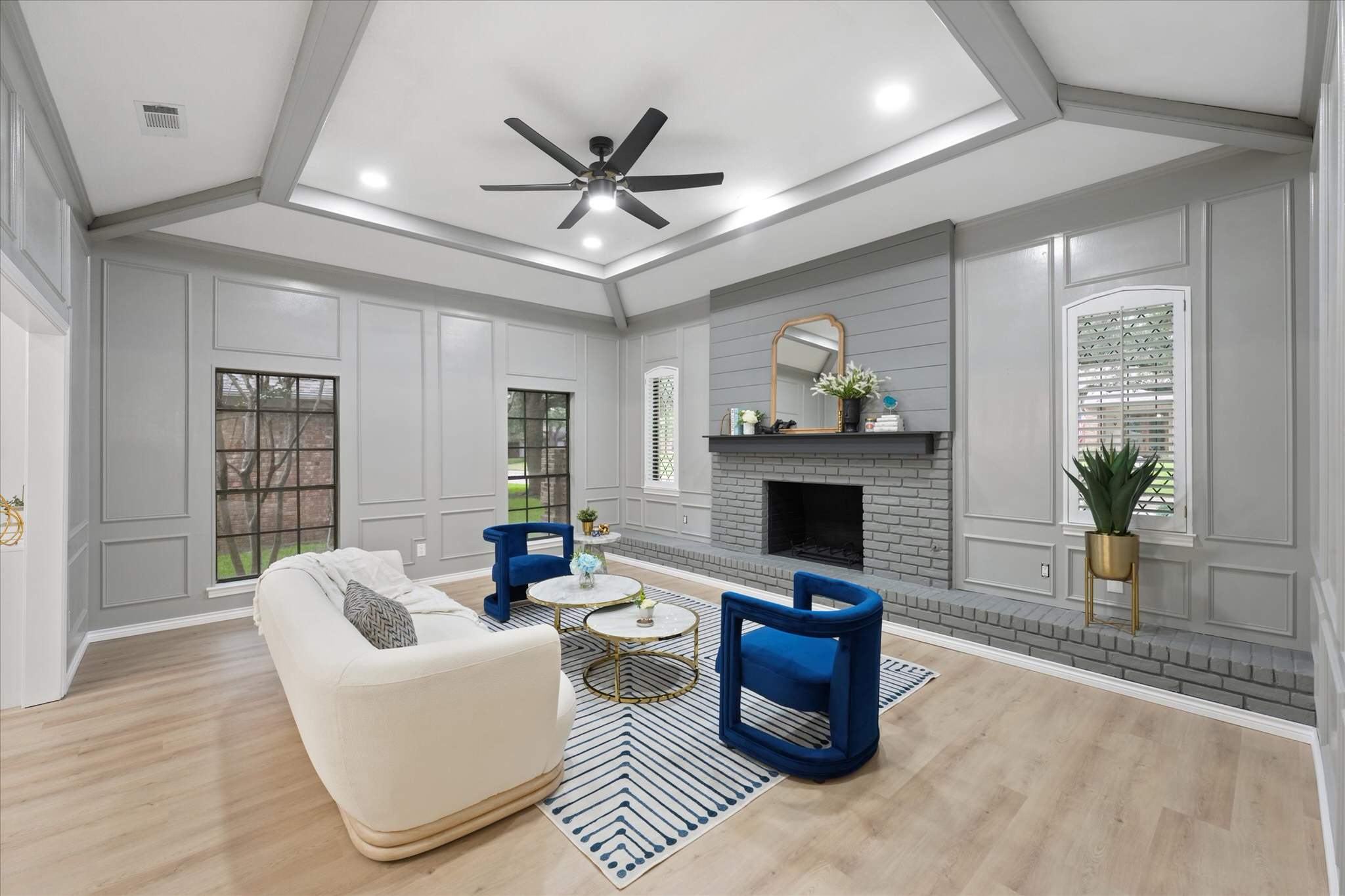 Contemporary Luxury Staging in North Dallas