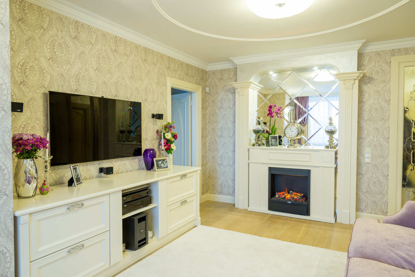 Квартира в стиле Неоклассика (70 кв м)