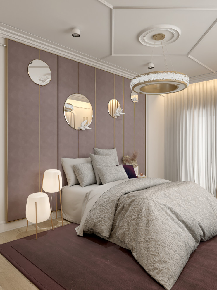 Современная классика квартира 100м2 Ольховский