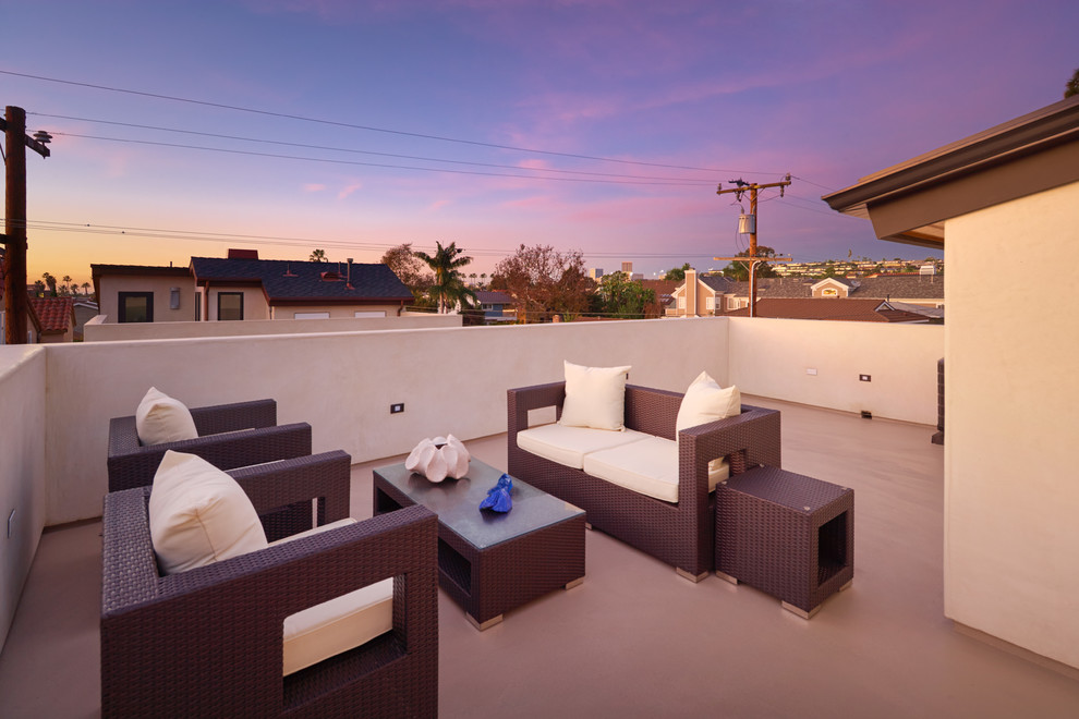 Deck - transitional deck idea in Orange County