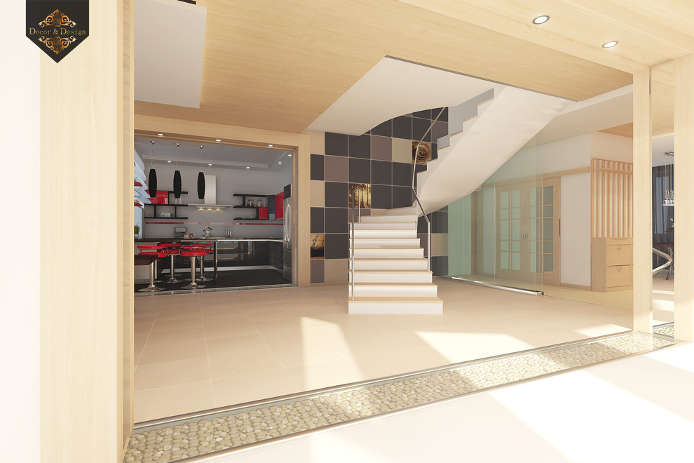 "Уютный минимализм" дом для семьи в п. Тетеево (Казань)