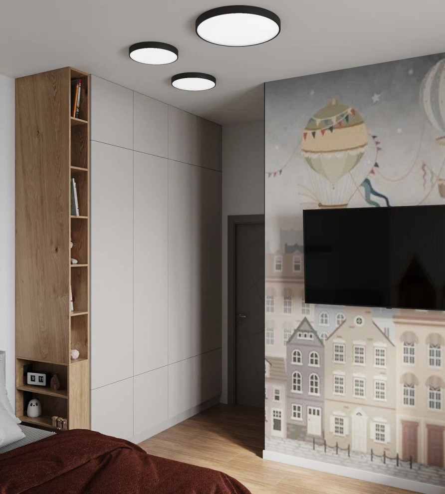 КП Дубки-парк, 100кв «Современный стиль, с элементами лофта»