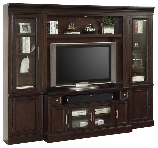 Parker House Stanford Library Wall Unit With Tv Console