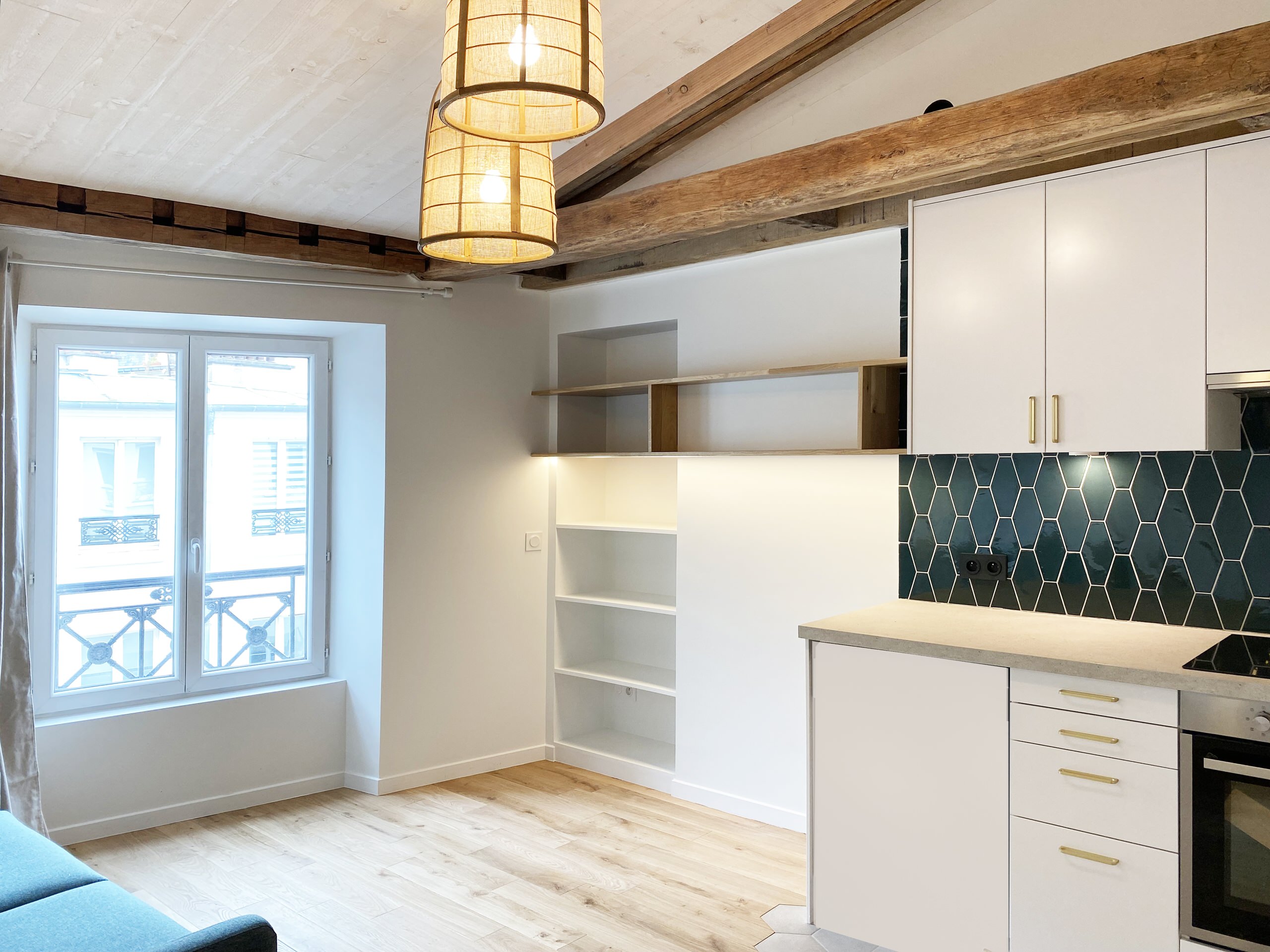 Isolation et réhabilitation d'un appartement sous les toits