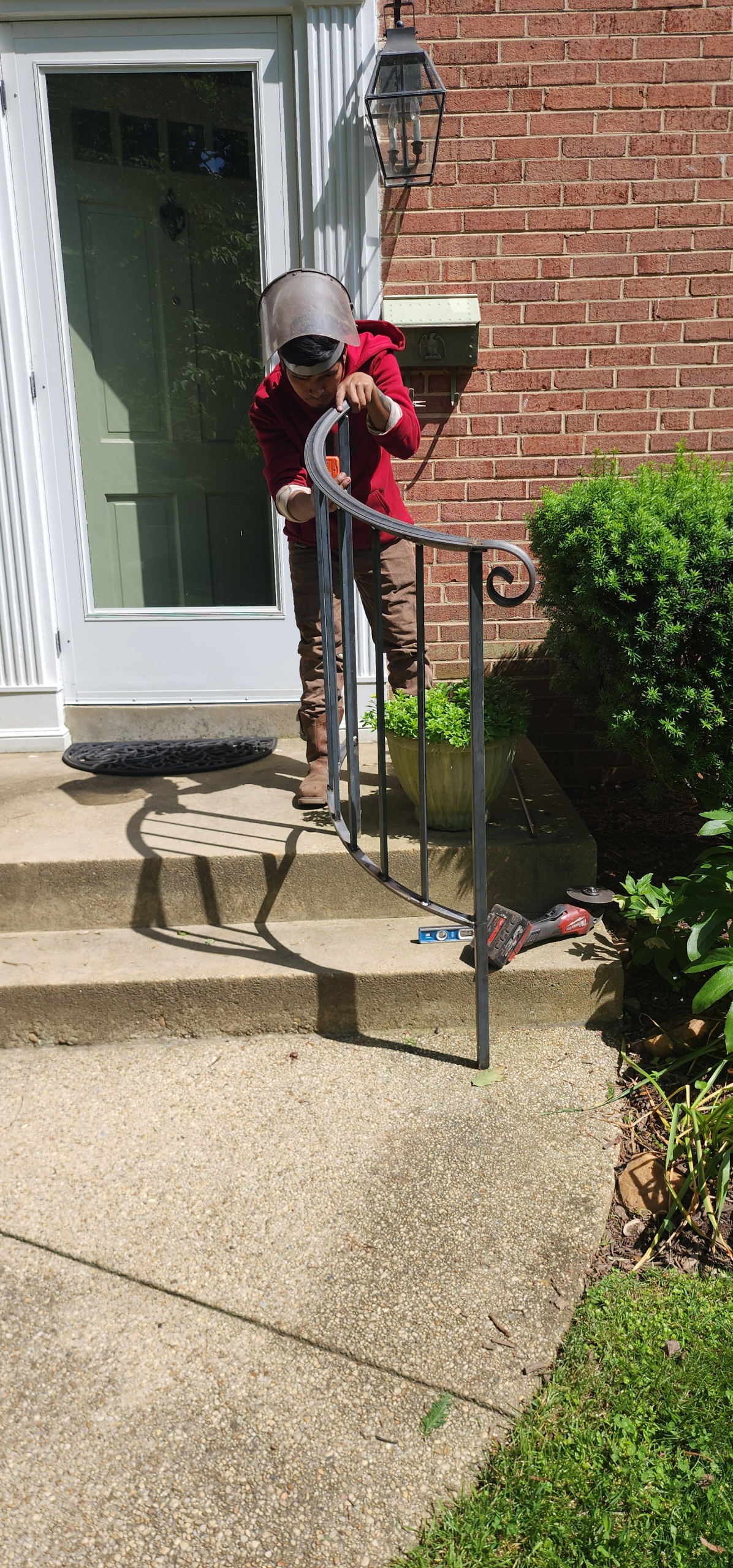 Guardrail Curved Antique