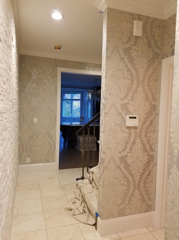 Ann Arbor Great Room, Dining Room, Hallway, Family Room, Kitchen Wallpaper