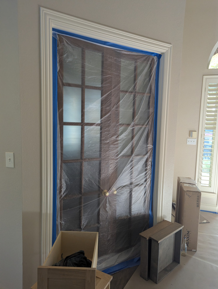 Q: How do you protect my home and other areas of the house during a kitchen remodeling job? A: We treat it like it is our home and we seal off areas for dust, paint and everything else.