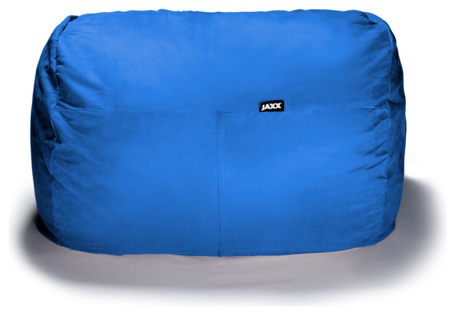 Jaxx Lounger 4' Bean Bag Chair for Kids, Blueberry