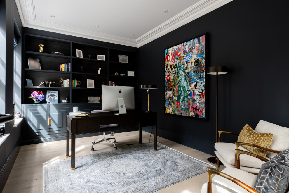 The Art Collectors House - Contemporary - Home Office - Surrey - by ...