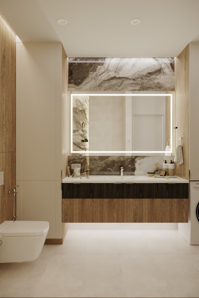 Проект квартиры в современном стиле г. Челябинск, жк EVOpark