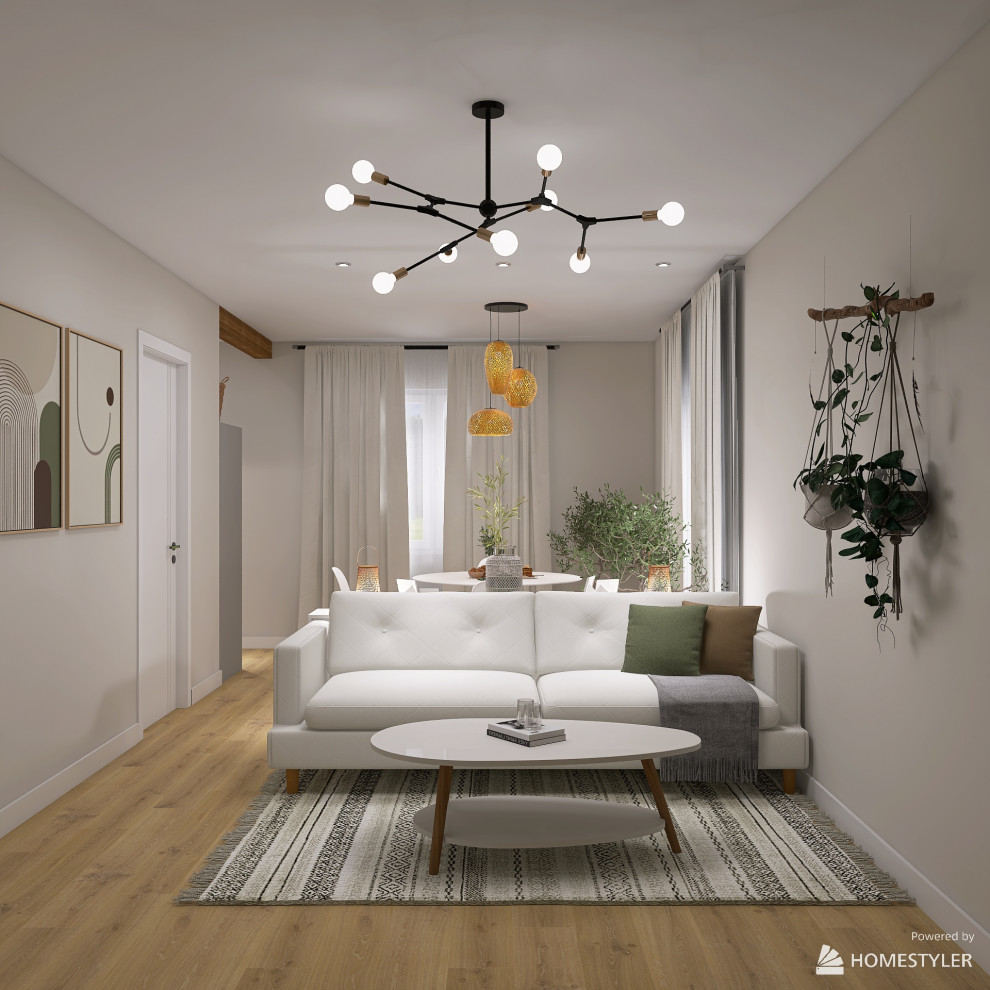 Интерьер дома в скандинавском стиле