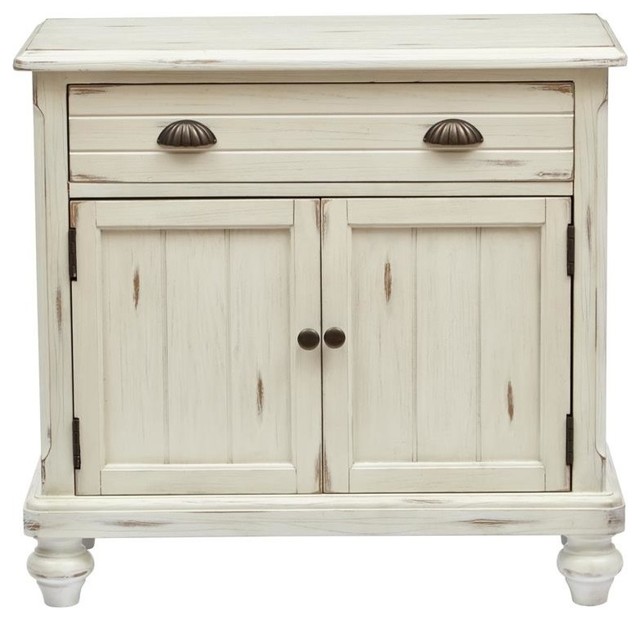 Right 2 Home Country Door Chest In White Color
