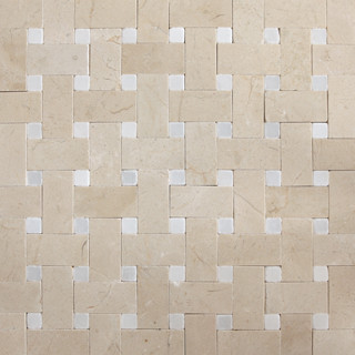 What Is The Pricing On Crema Marfil Thos White Basketweave Mosaic