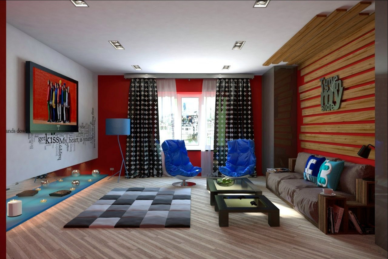 Гостиная для молодого человека