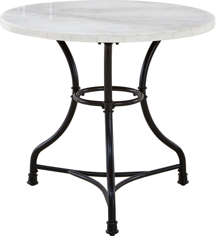 Claire Round Cafe Table Traditional Indoor Pub And Bistro Tables