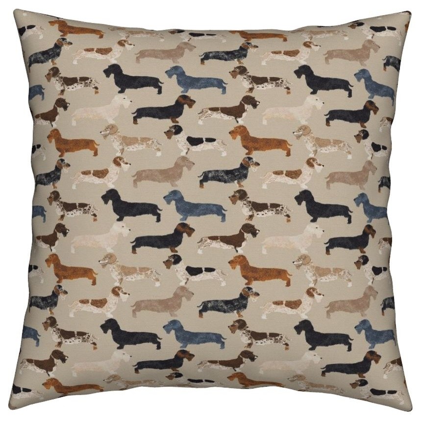 Doxie Dog Dachshund Dachshunds Dogs Pets Throw Pillow Doxie Dog Dachshund Dachshunds Dogs