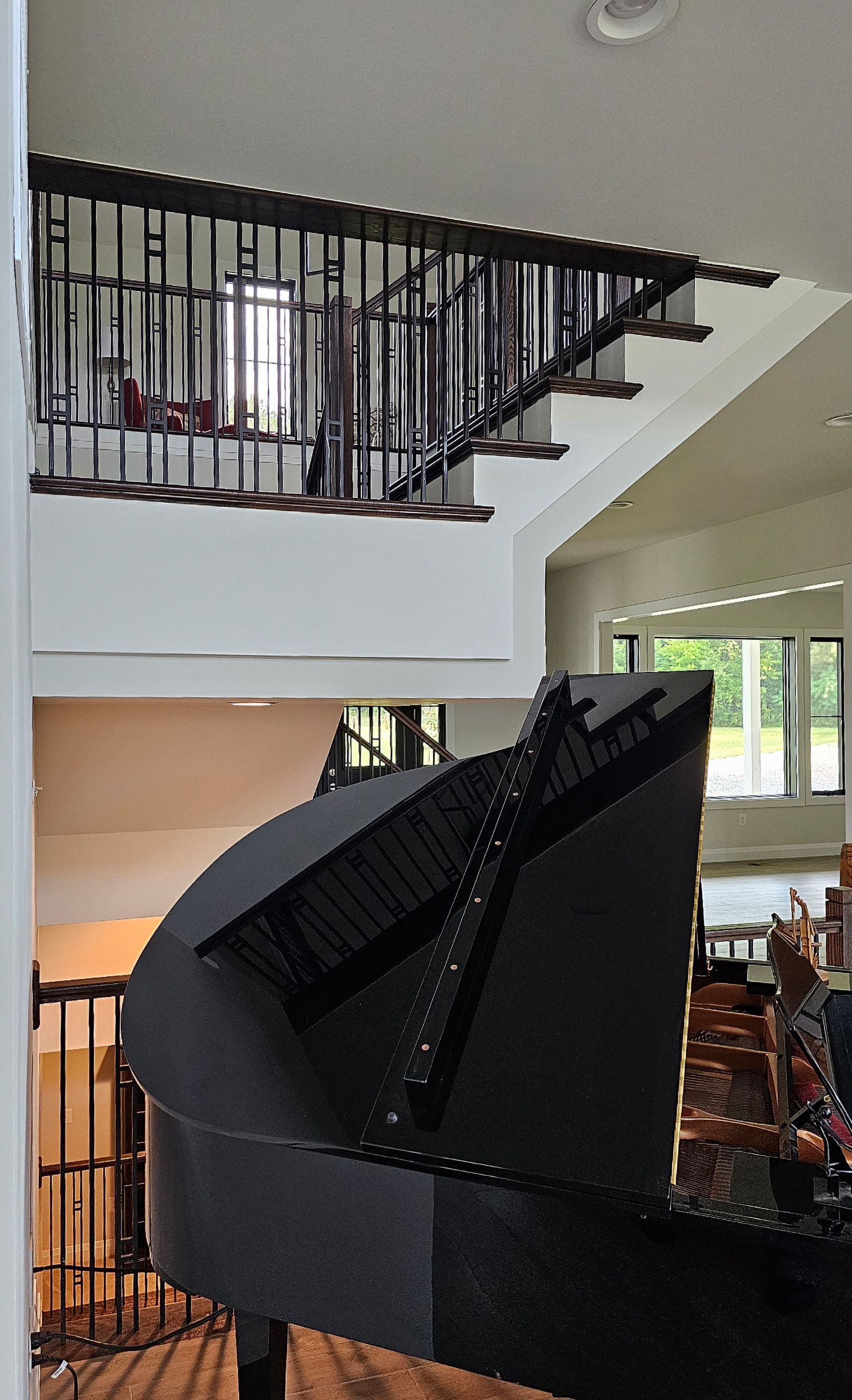 109_Impressive Floating Staircase in Countryside Retreat, Upper Marlboro, MD