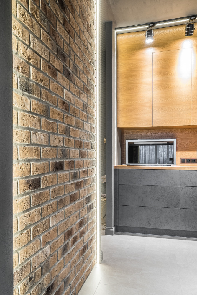 Фото интерьера в стиле "Loft", ул. Зоологическая, г.Калиниград