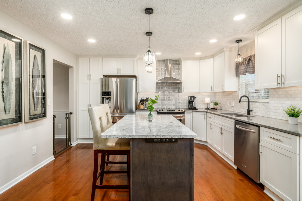Modern Kitchen Remodel Done With New Cabinets - Modern - Kitchen ...