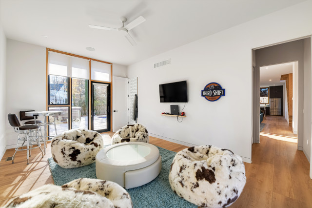 Thompson Custom Home contemporary-living-room