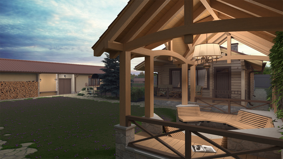 Уютная беседка на участке