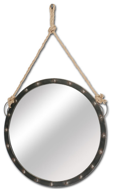 Coastal Wall Mirror Pendula Beach Style Mirrors By Homesquare - Coastal Wall Mirrors Coastal Wall Mirror Pendula Beach Style Mirrors By Homesquare - Coastal Wall Mirrors