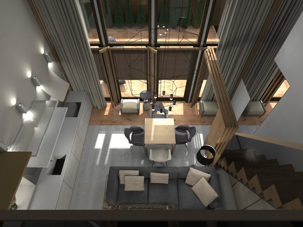 Интерьеры дома, п. Сухарево