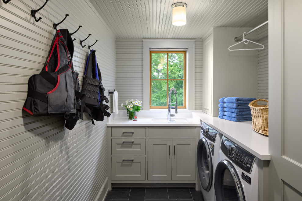 Leech Lake Retreat - Beach Style - Laundry Room - Minneapolis - by ...