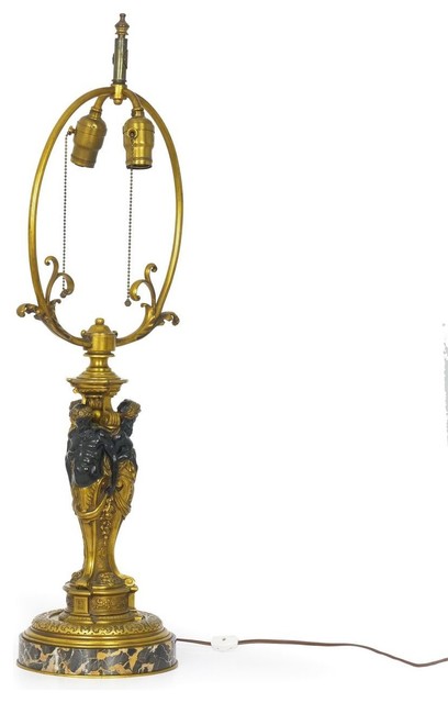 antique bronze table lamps