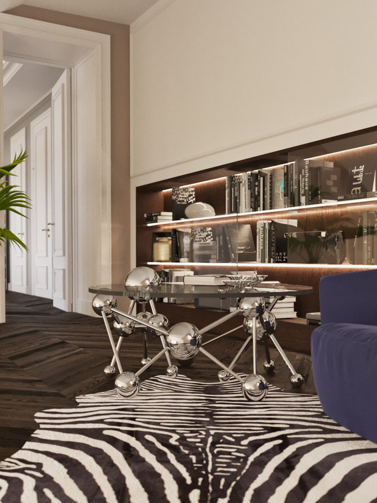 Duplex interior/master bedroom