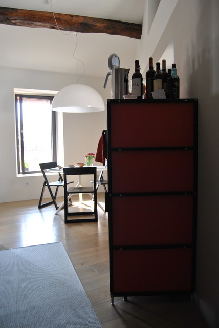 Dettaglio zona cucina. modern-kueche