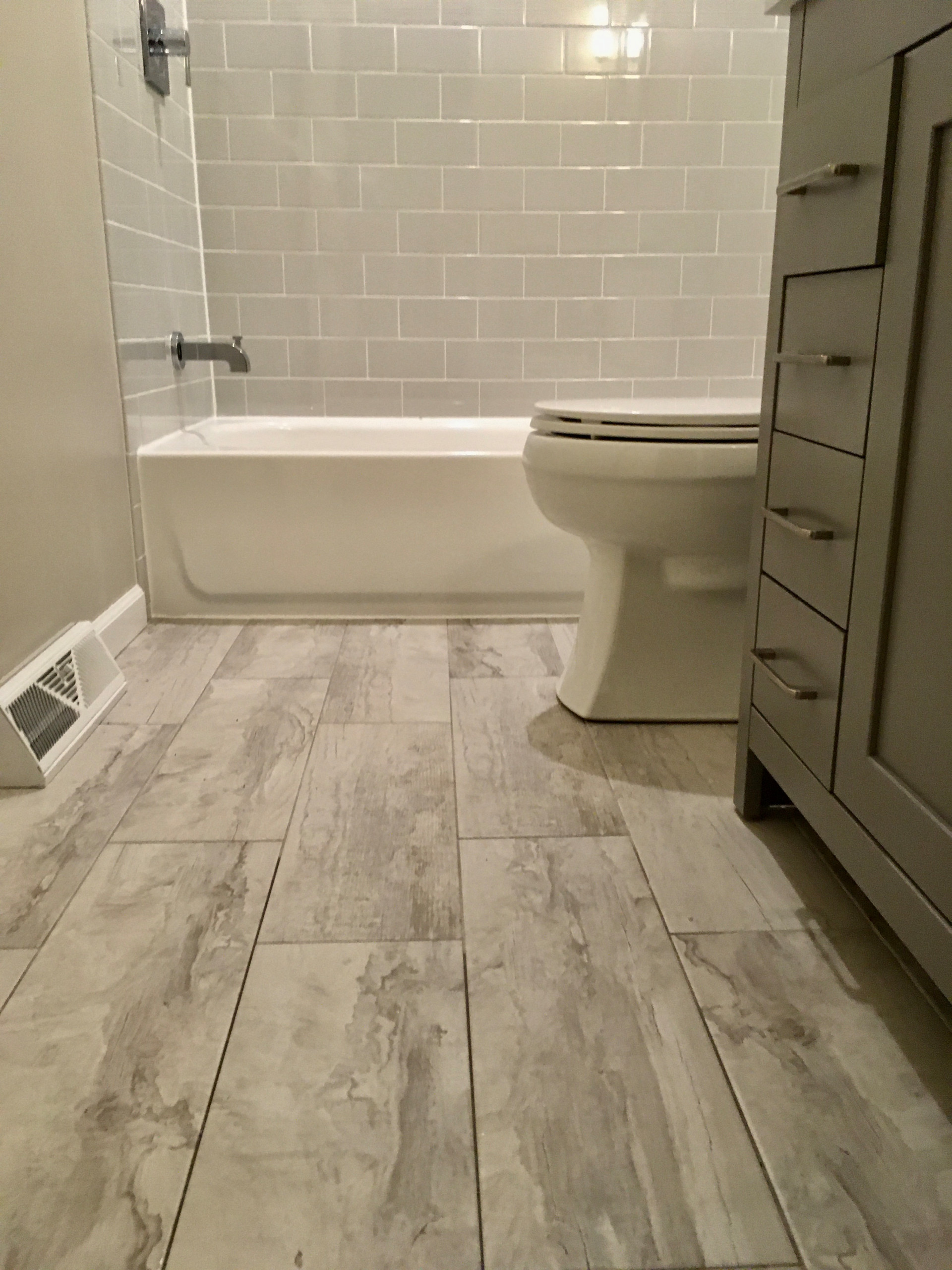 Contemporary bathroom