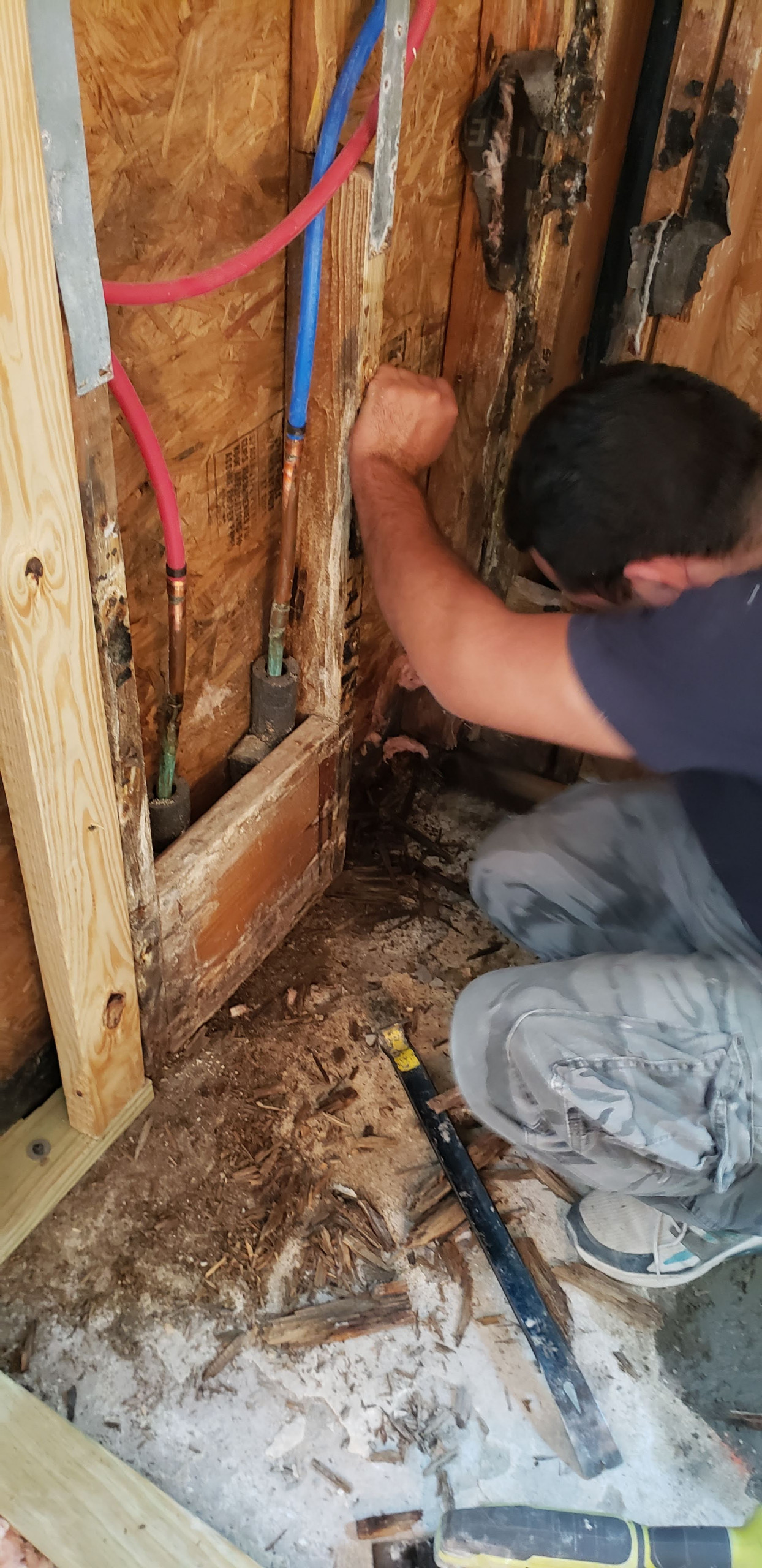 Water Damage shower
