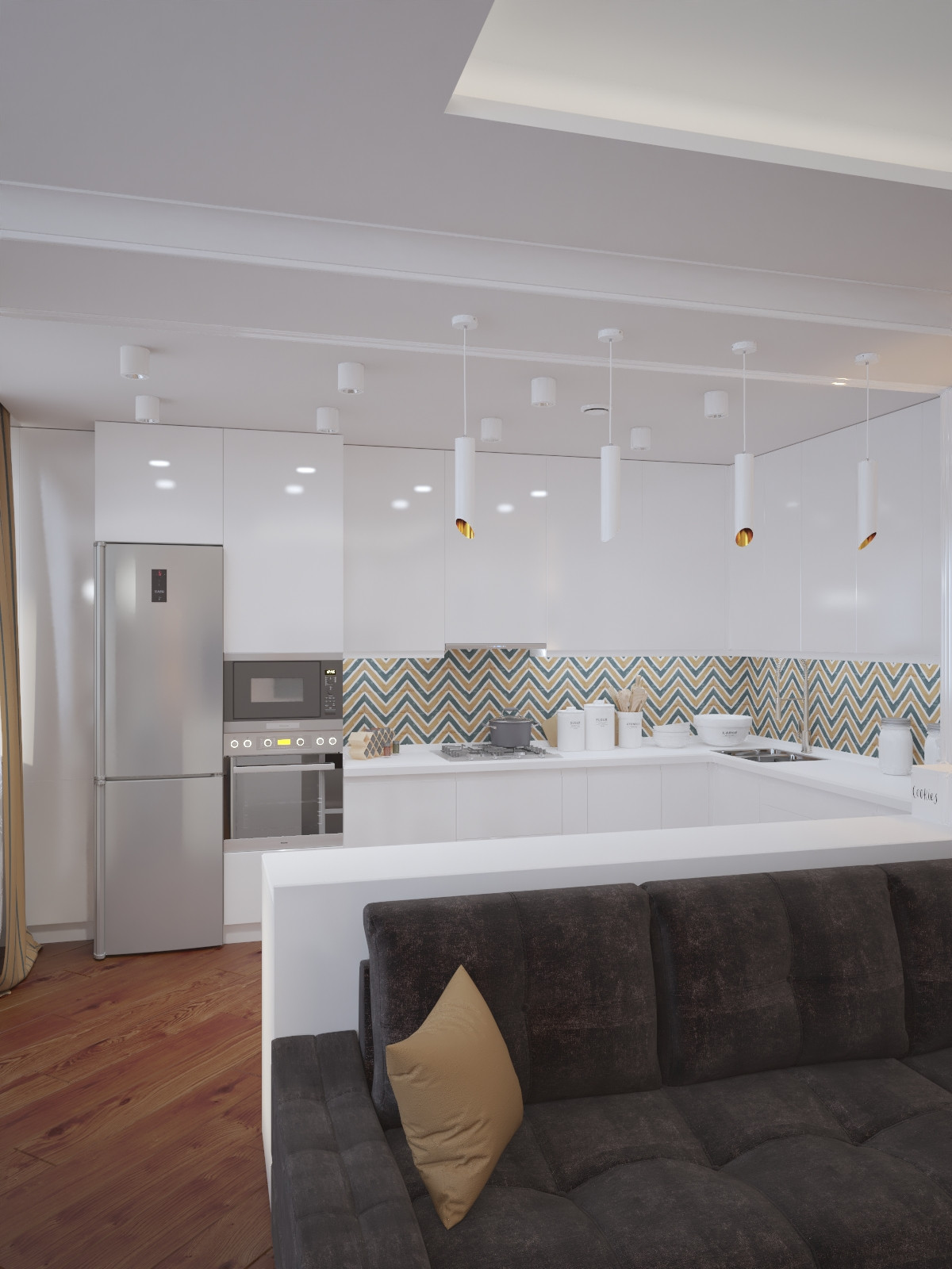 Трехкомнатная квартира / Чебоксары / 2019 год