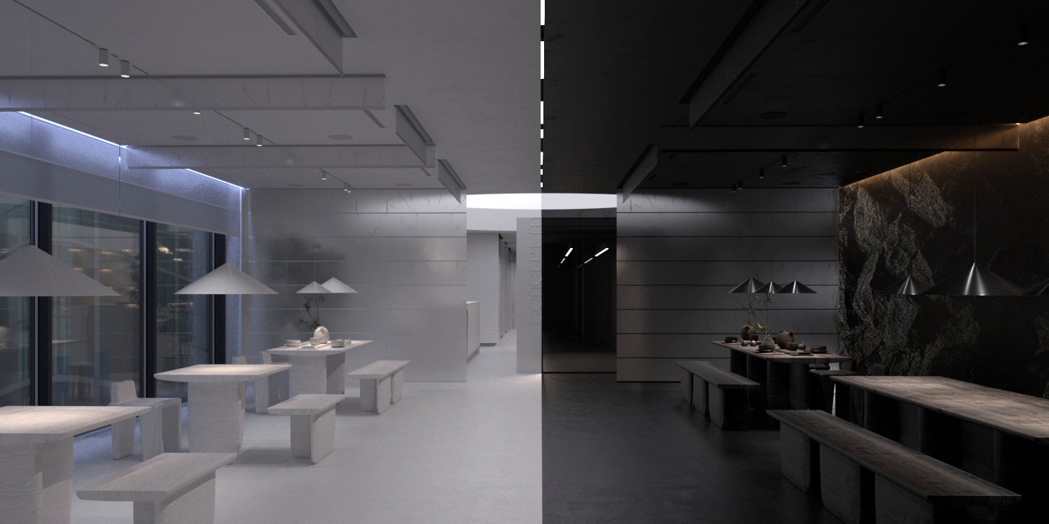 Ресторан CONTRADISTINCTION на Кутузовском проспекте в Москве.