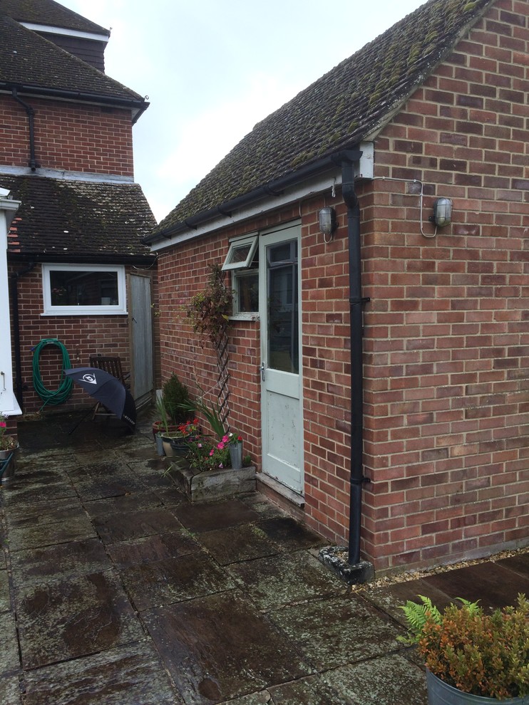 Rear Extension Incorporating A Unused Garage