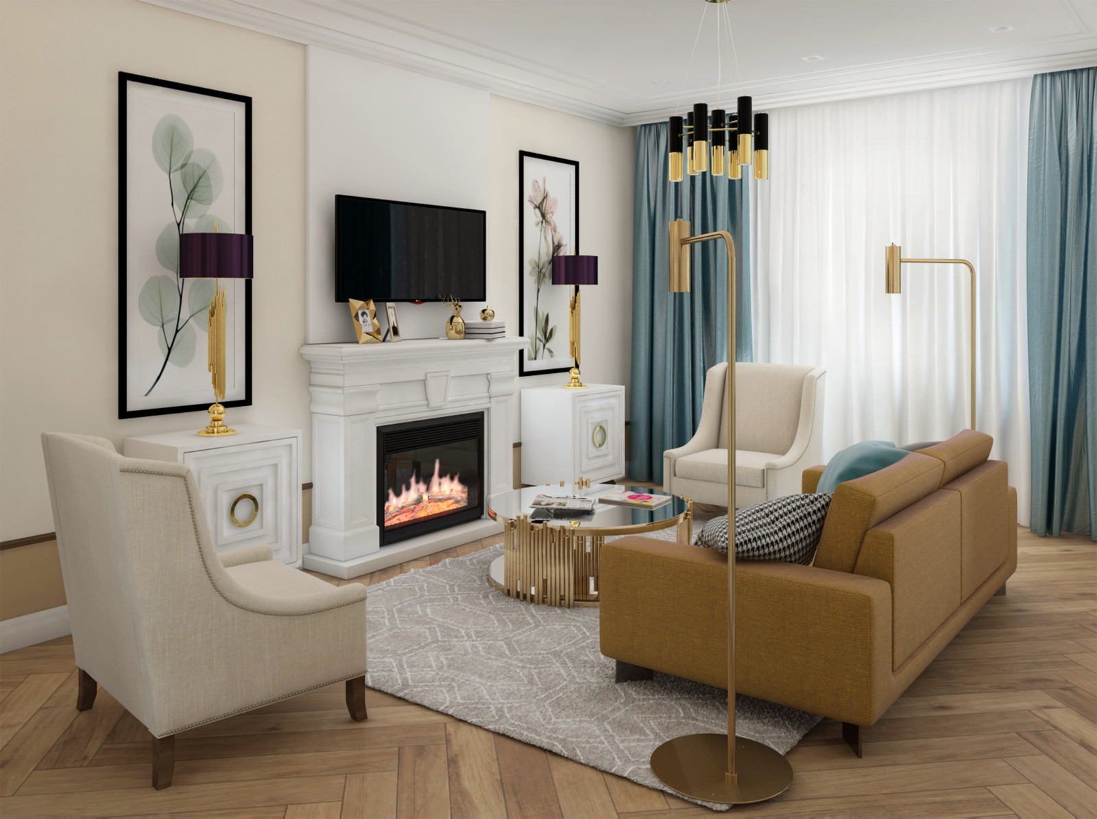 Золото и мята