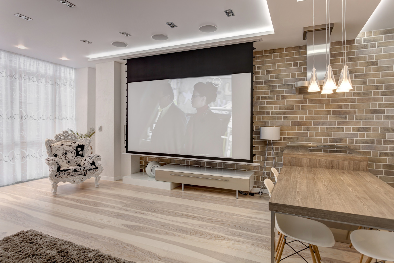 Квартира в стиле минимал шик