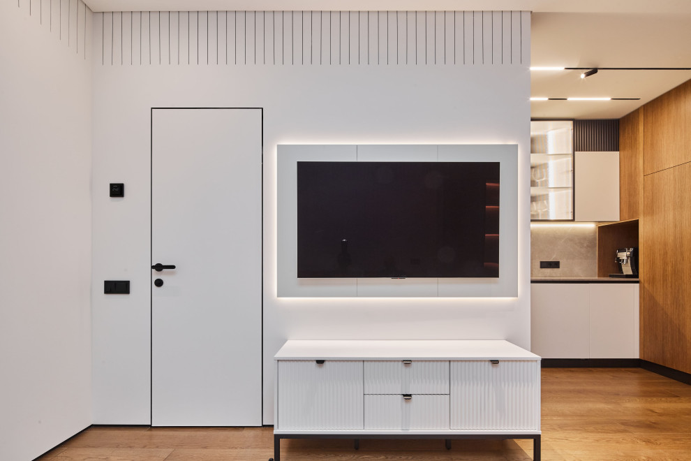 Современный дизайн трехкомнатной квартиры 112 кв. м.