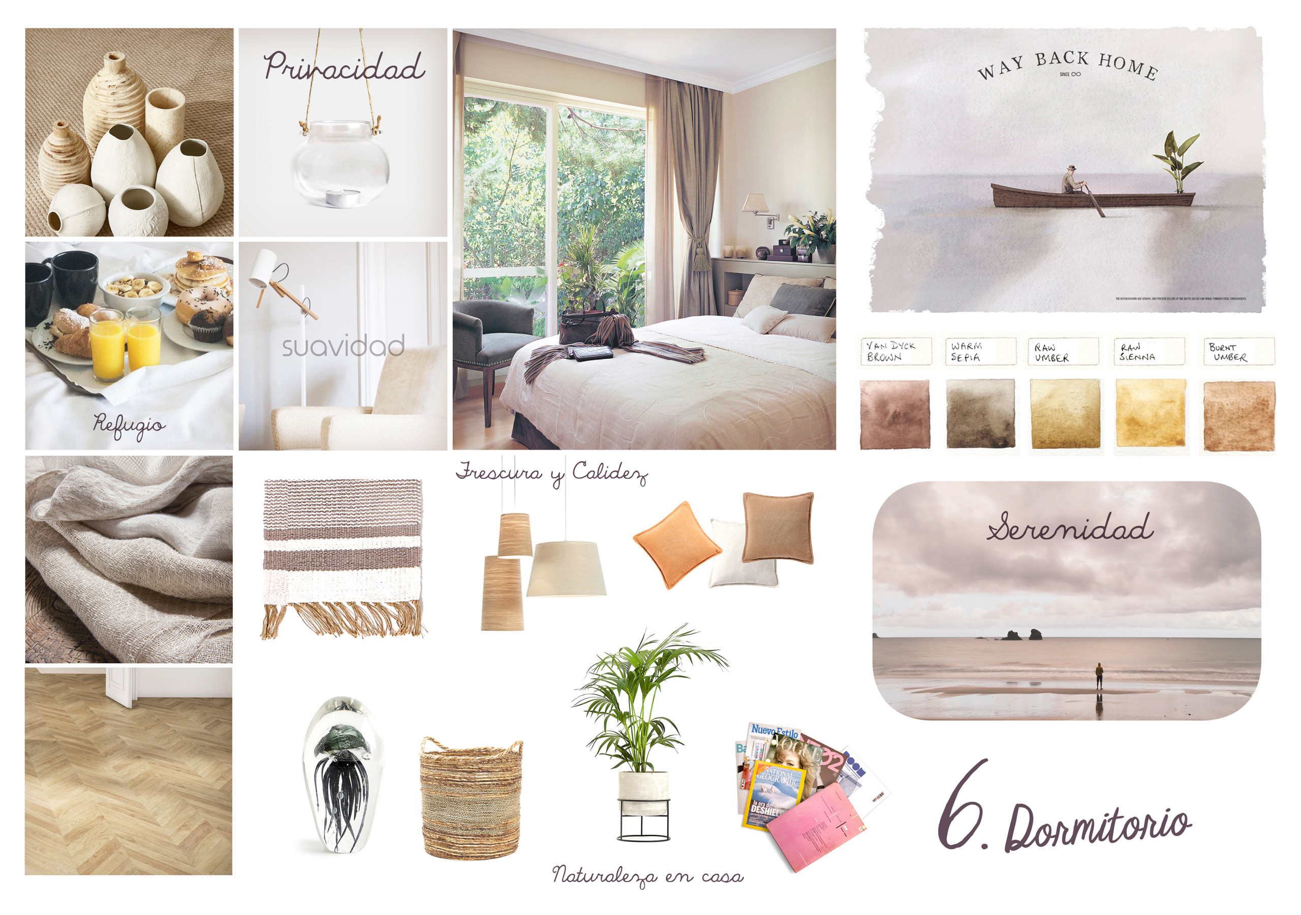 Mood Board Dormitorio