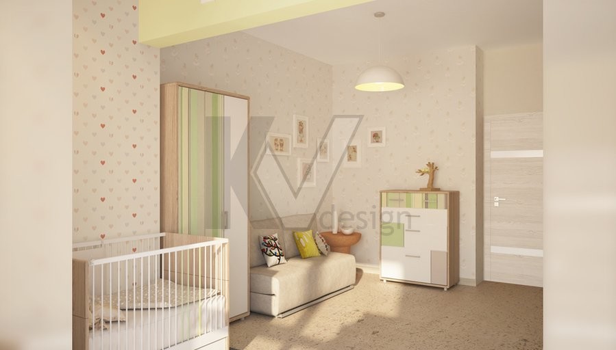 Дизайн трехкомнатной квартиры, Сколково Парк