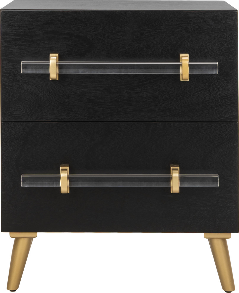 Sienne 2 Drawer Nightstand Midcentury Nightstands And Bedside Tables By Hedgeapple