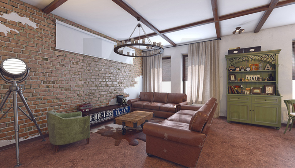 Трешка в стиле "Лофт"