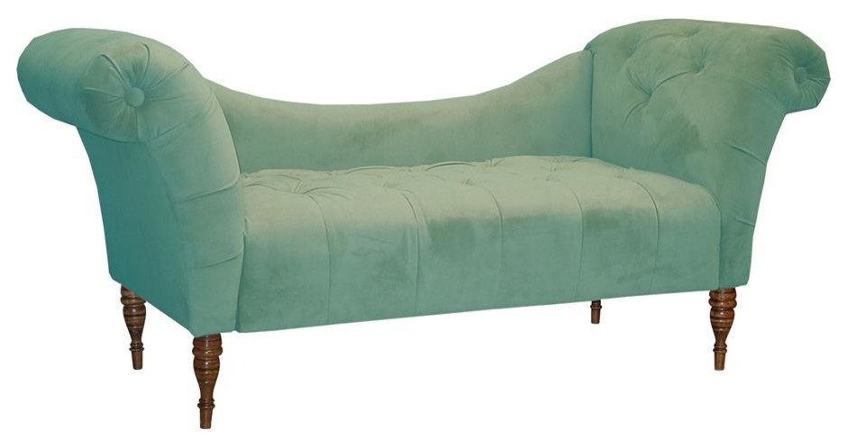 Eaton Blue Chaise