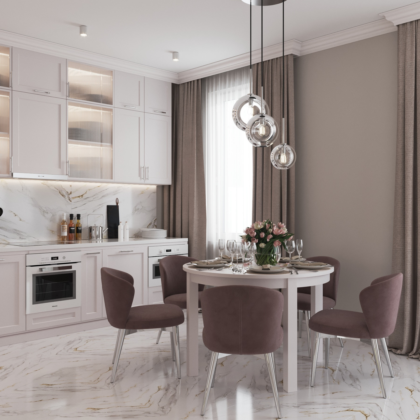 Дизайн интерьера дома в г.Геленджик