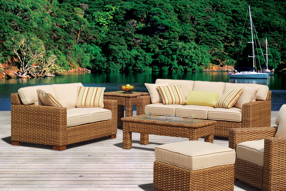 Inspiration for a modern patio remodel in Raleigh