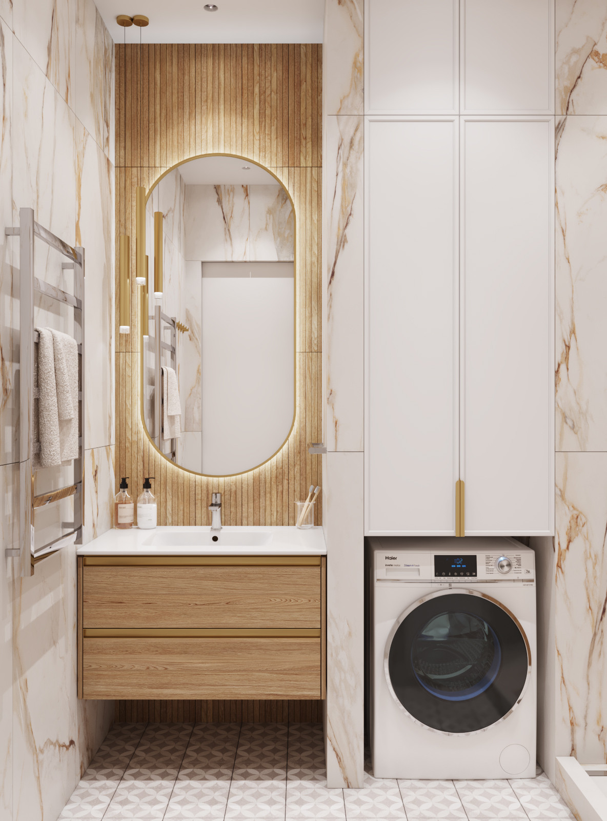 Дизайн-проект квартиры в ЖК Скандинавия