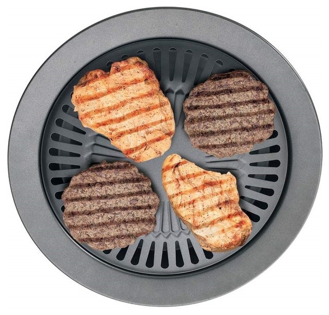 Chefmaster Smokeless Indoor Stove top Barbeque Grill Modern