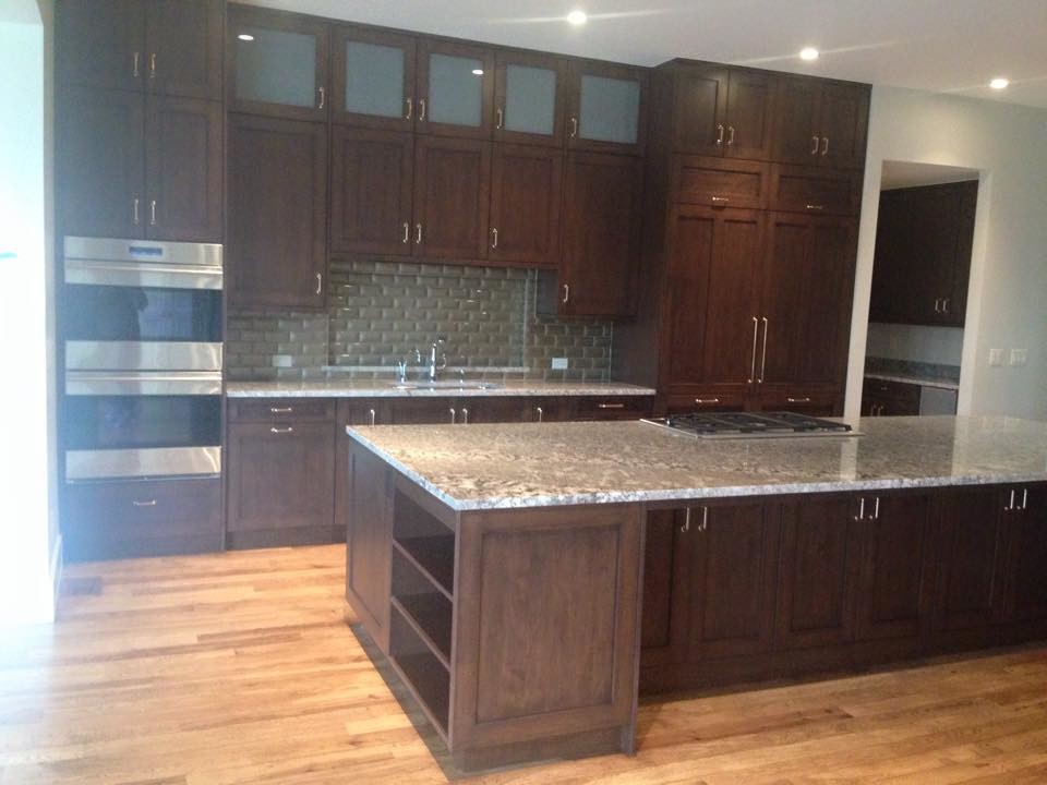 Inspiration for a transitional kitchen remodel in Denver