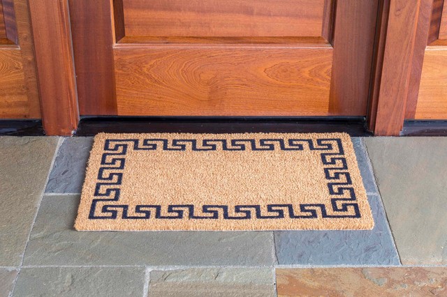 Decoir Greek Key Coir Doormat 29 X 17